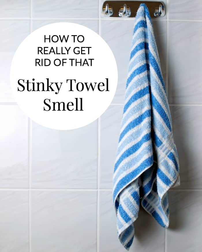 How to really get rid of that stinky towel smell - without having to throw them out!
