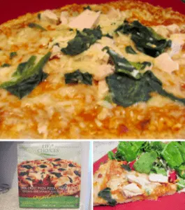Chicken and Spinach Pizza