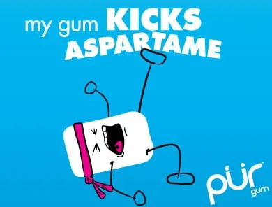 aspartame free gum