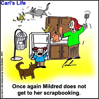 multitasking carl's life