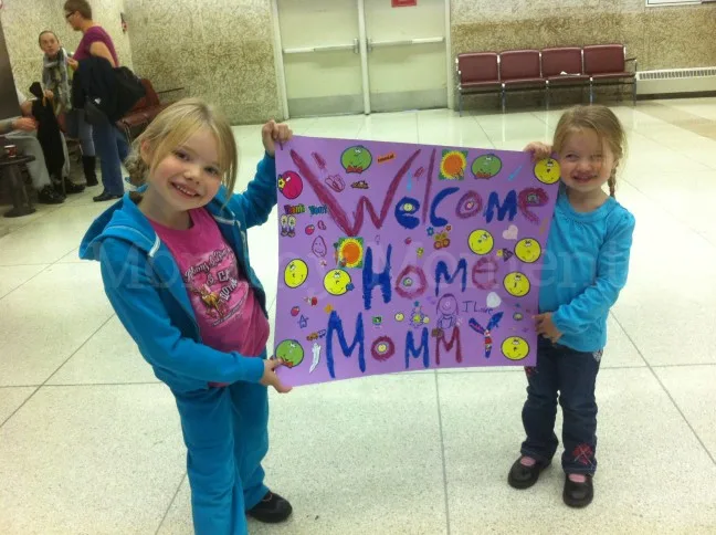 Welcome Home : Wordless Wednesday : Mommy Moment