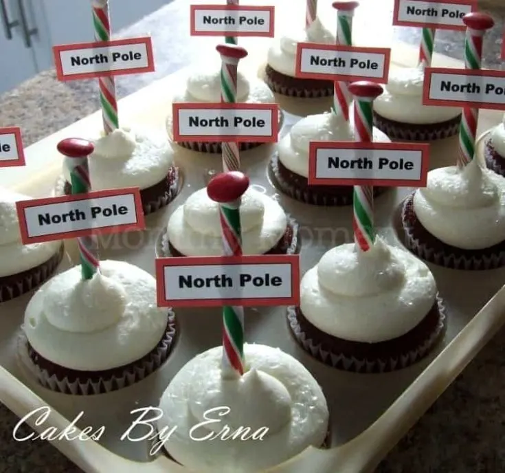 north pole cupcakes : Mommy Moment