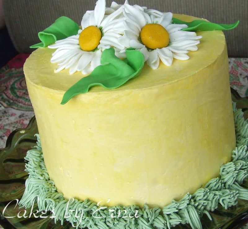 Spring Daisy Cake