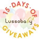 $4000 in prizes in the Lussobaby 15 Days of Giveaways 3rd Birthday Celebration!