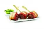 Bacon wrapped lollipops