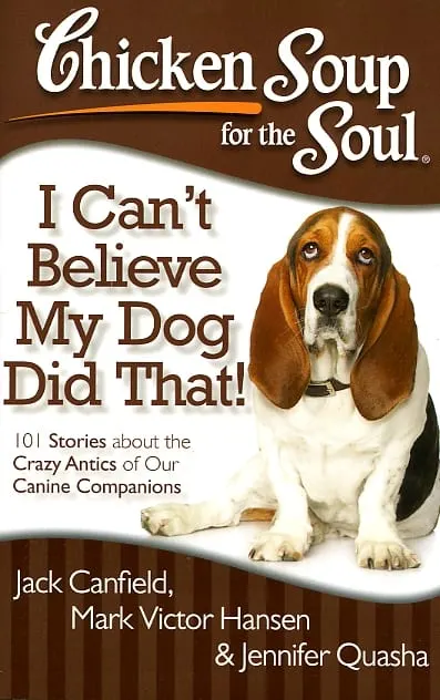 I can't believe my dog did that