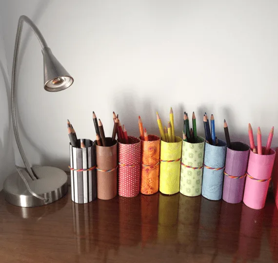 DIY Pencil Crayon Holder