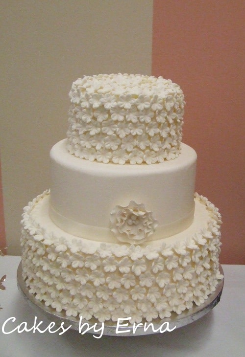 Flower Wedding Cake