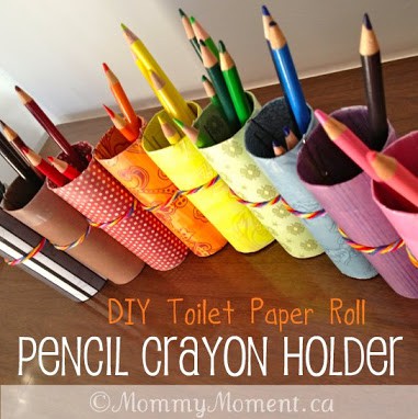 DIY Pencil Crayon Holder