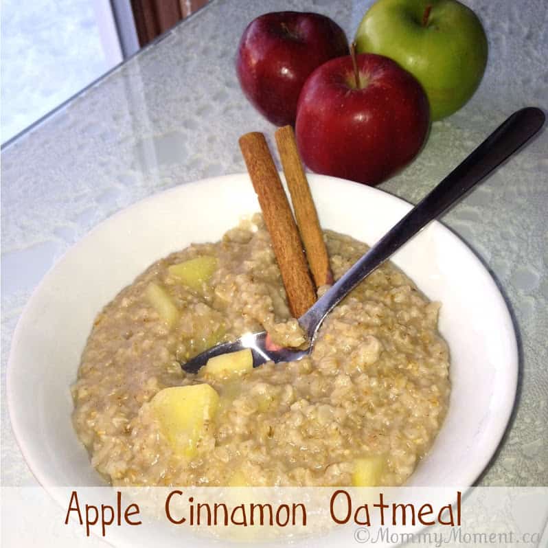 apple cinnamon oatmeal