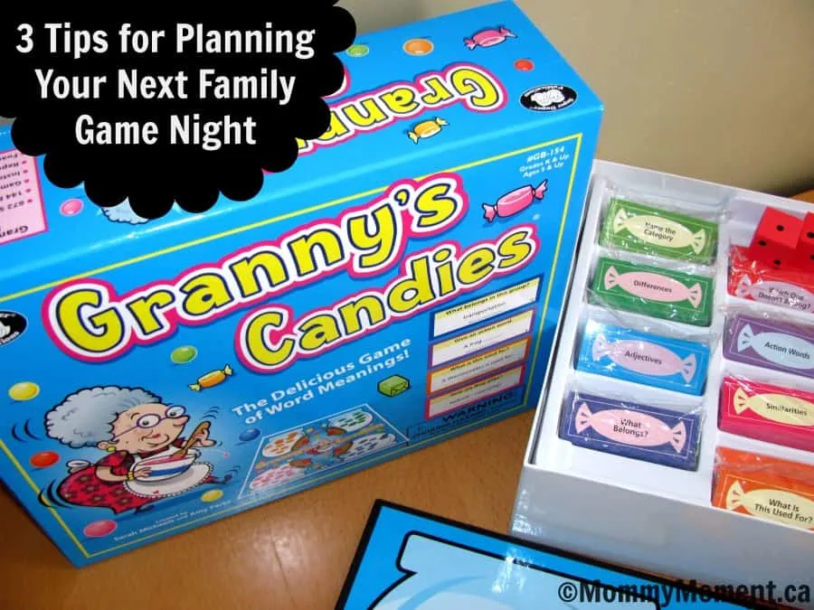 3 tips family game night