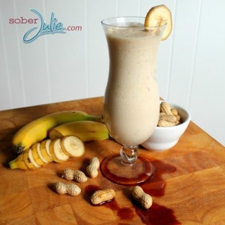Don’t Let Brown Bananas Go To Waste – Banana Vanilla Peanut Butter Smoothie