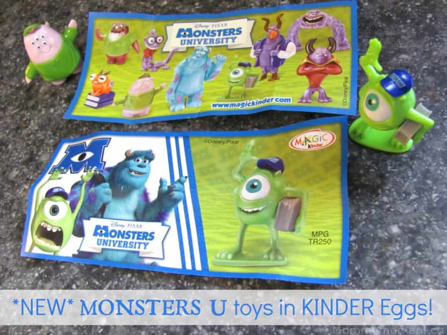 Monster U Kinder Eggs