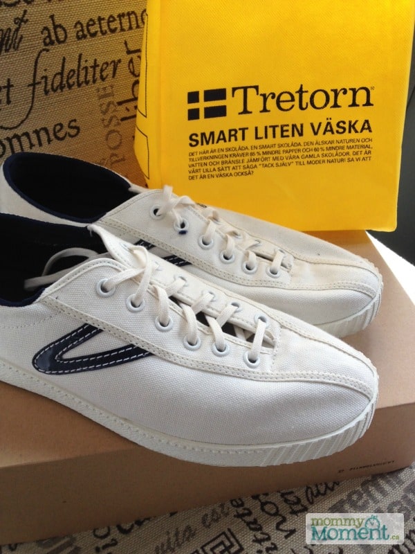 Loving my mom shoes {Nylite canvas shoe by Tretorn #Giveaway}