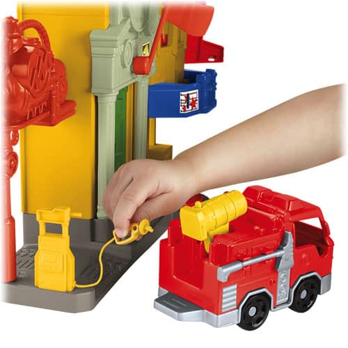 Imaginext City rescue center gas pump