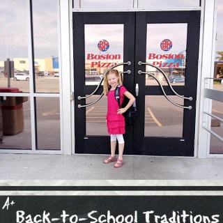 Back-To-School Traditions with Boston Pizza!