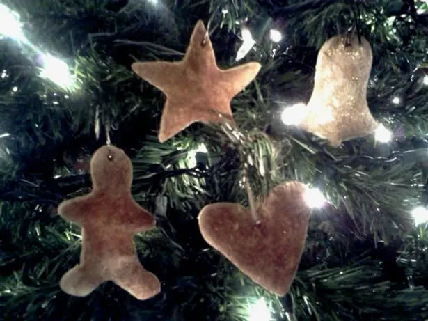 salt dough christmas ornaments