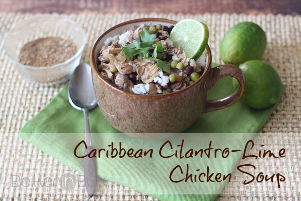 Caribbean Cilantro-Lime Chicken Soup