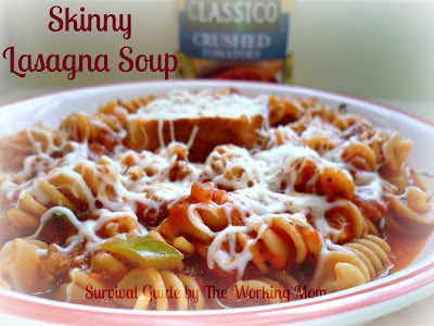 Crock-Pot Healthy Lasagna Soup