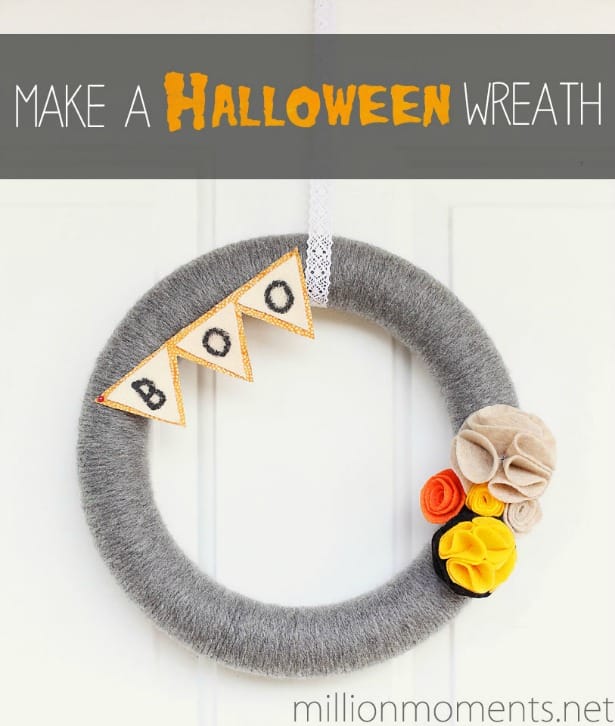 Make a Halloween Wreath