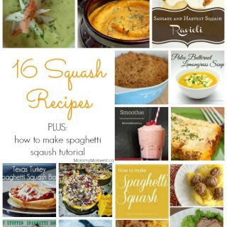 16 Squash Recipes PLUS a How to Make Spaghetti Squash Tutorial