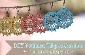 DIY Filigree Earrings