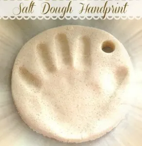 Salt Dough Handprint