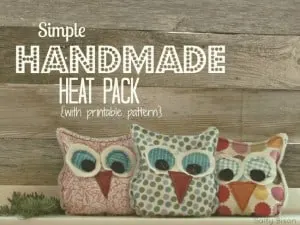 Simple Handmade Heat Pack