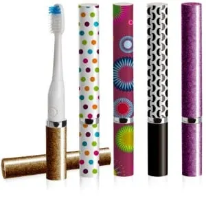 Slim sonic toothbrush