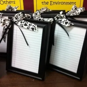 dry erase frames