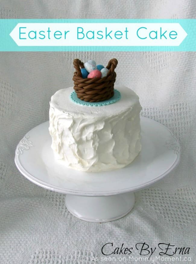 easter basket cake