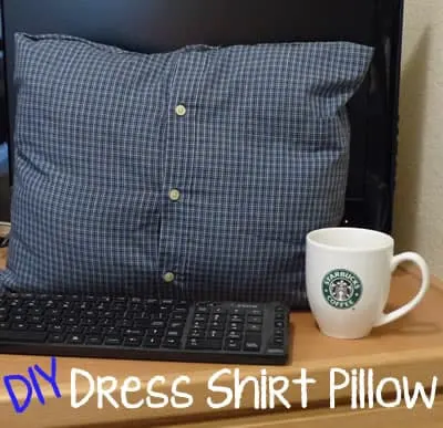 DIY-Dress-Shirt-Pillow