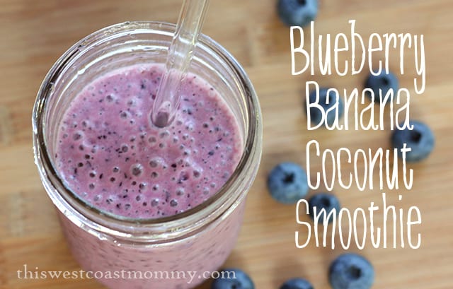 Blueberry-Banana-Coconut-Smoothie