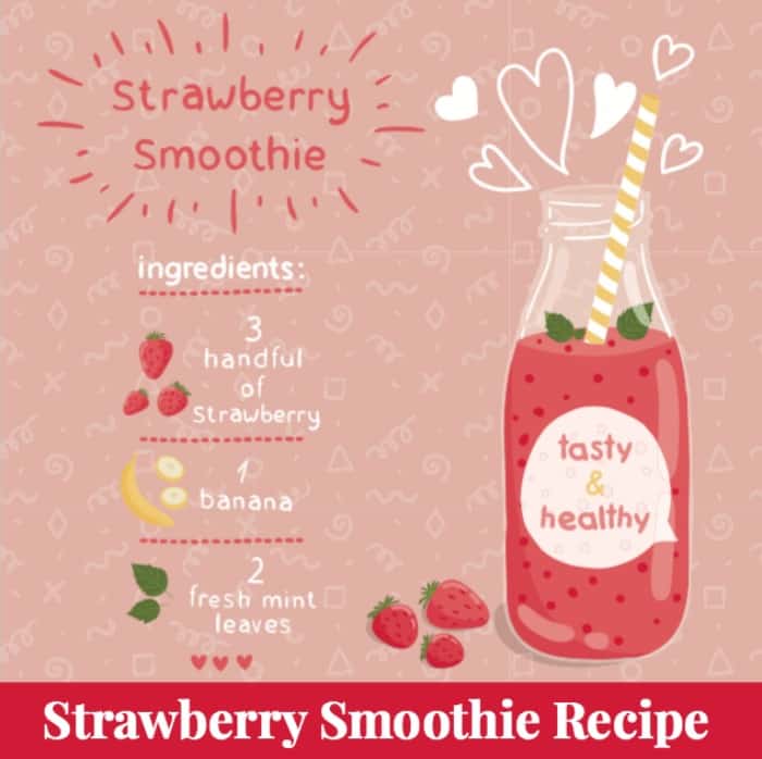 strawberry smoothie recipe plus 76 other strawberry recipes