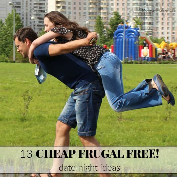 Cheap Frugal Free Date night Ideas square