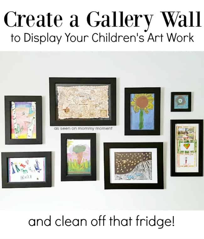 create a gallery wall