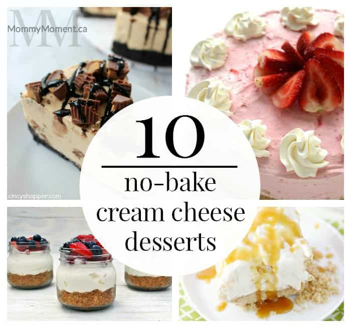 cropped no bake cream cheese desserts