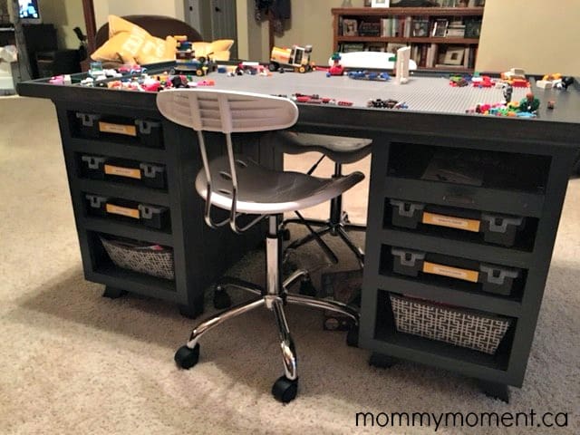 Foster Pest bred DIY LEGO TABLE - Mommy Moment