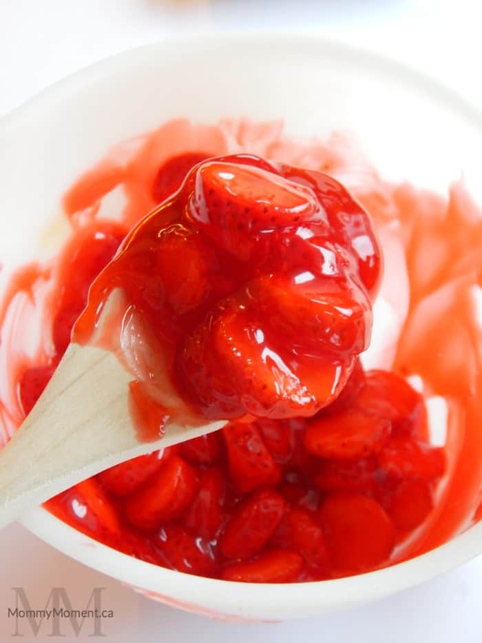 strawberry glaze