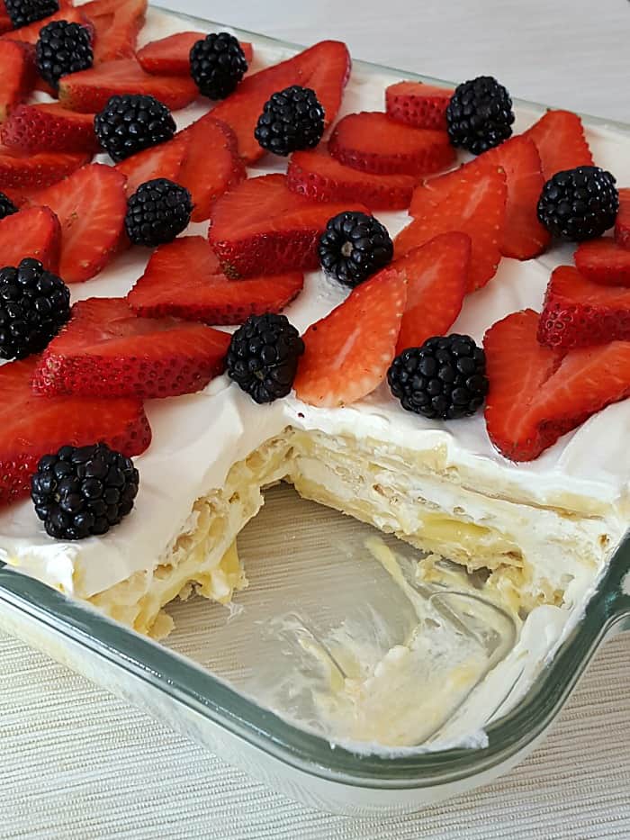 Steamed Cream Cracker Layered Cake- All You Need is Patience -  MyKitchen101en.com