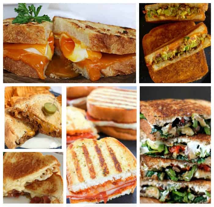 These 19 GOURMET GRILLED CHEESE SANDWICHES are the perfect sandwiches for adults (and kids!) to enjoy for lunch by themselves or with a bowl of soup!