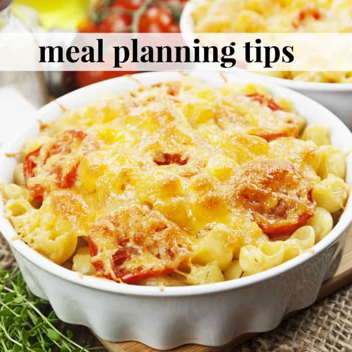 meal planning tips 