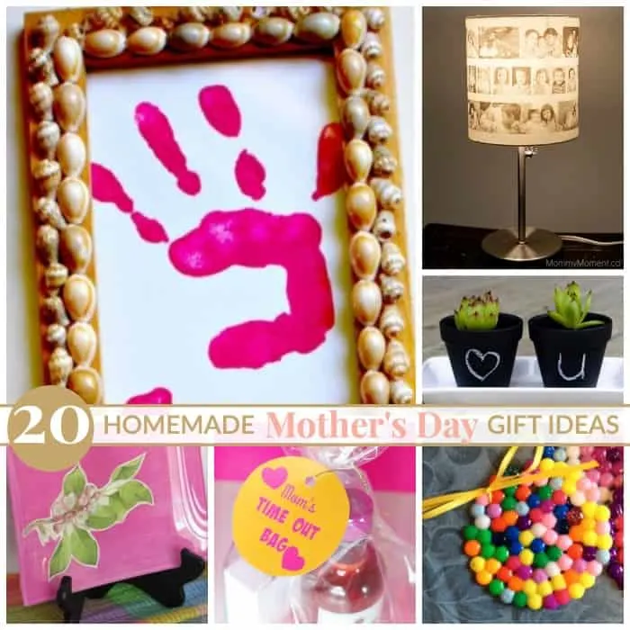 20 homemade mother's day gift ideas