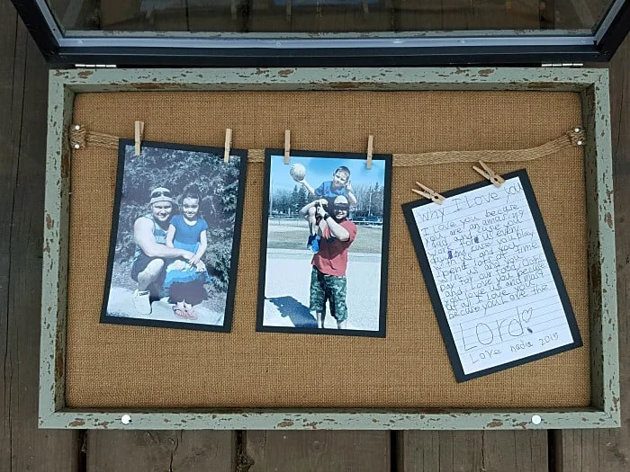 DIY FATHER'S DAY PHOTO FRAME