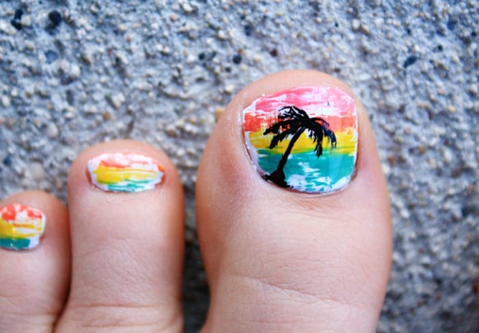 Palm Tree Pedicure