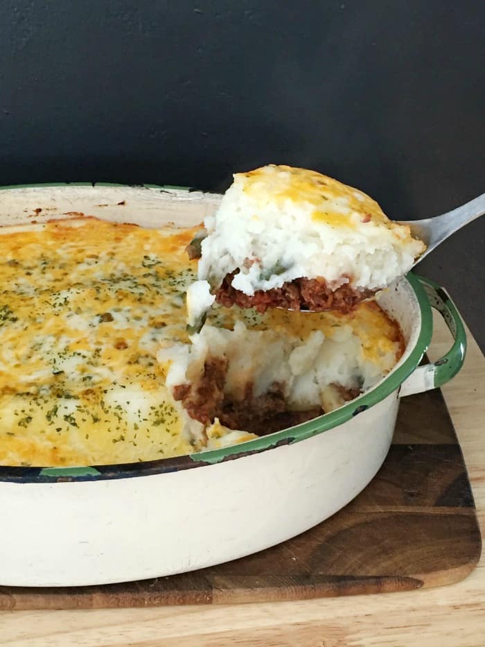 There is nothing better than putting a warm, meal on the table for family dinner. This Shepherd's Pie is the ultimate comfort food!