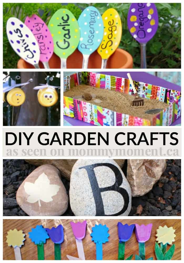 DIY garden crafts that are sure to be fun to make this summer.