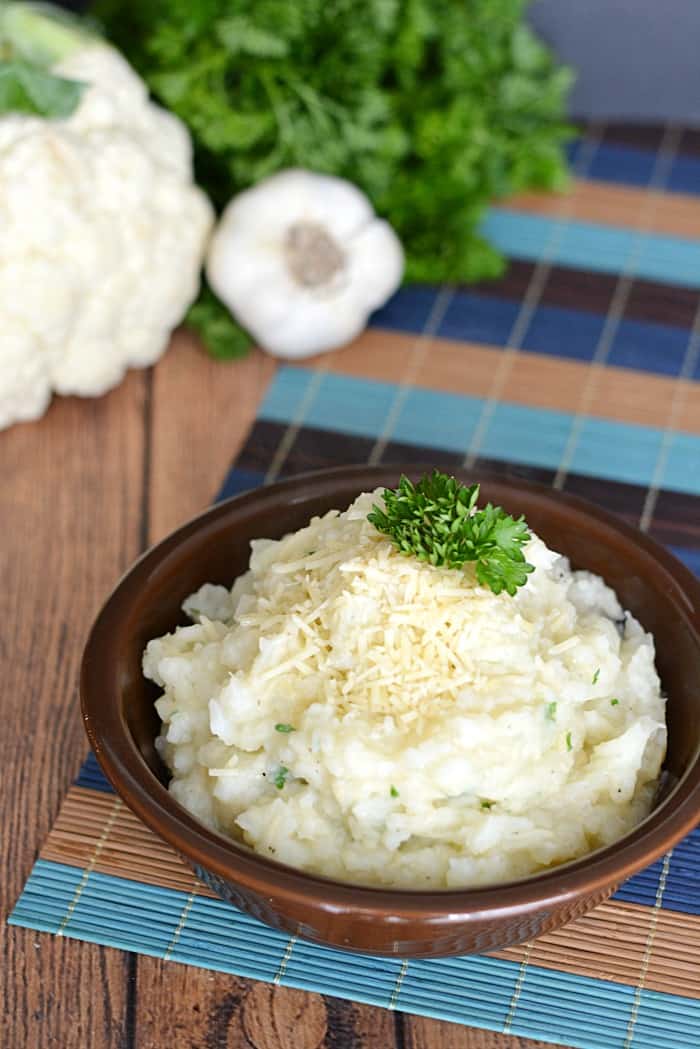 Garlic Potato Cauliflower Mash