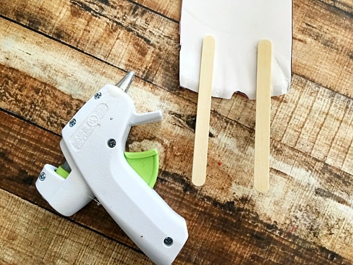 Paper Plate Popsicle Craft