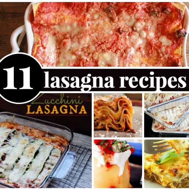 delicious lasagna recipes